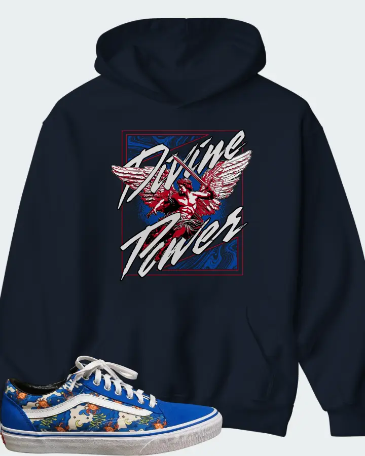 Vans Old Skool Blue Matching Hoodie