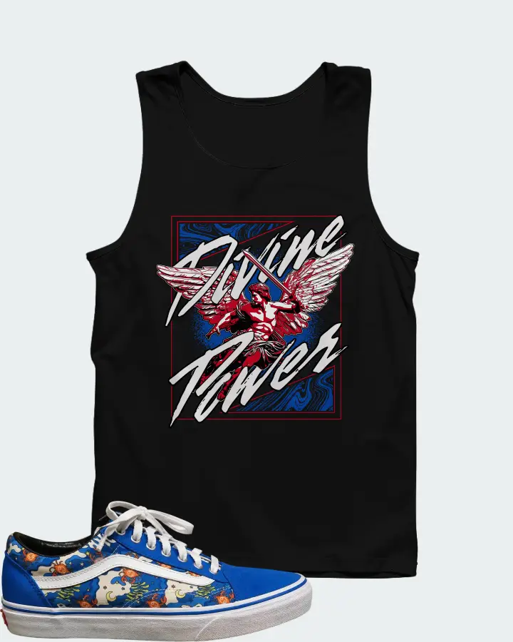 Vans Old Skool Blue Matching Tank Top