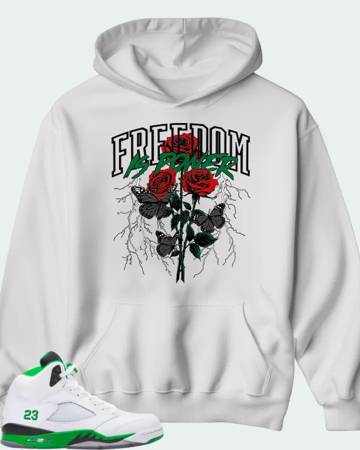 Air Jordan 5 Lucky Green Matching Hoodie