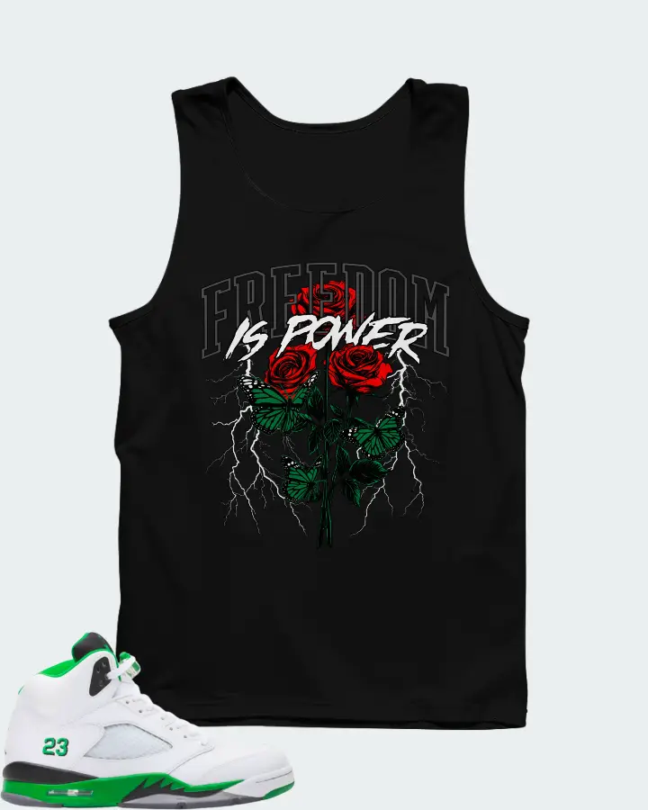 Air Jordan 5 Lucky Green Matching Tank Top