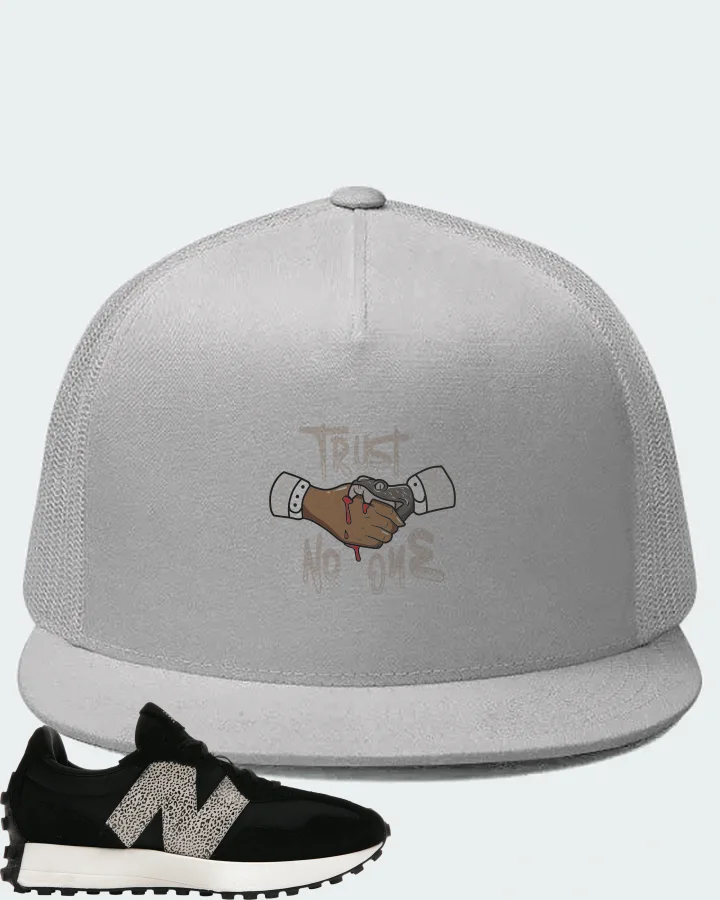 New Balance 327 Sneaker Matching White Hat - Trust No One