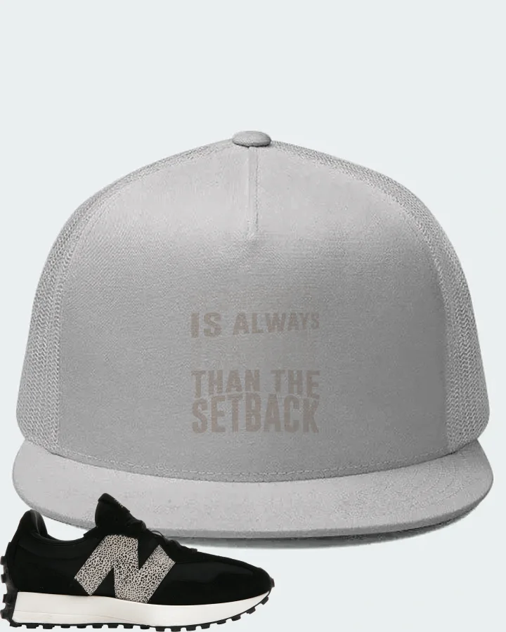 New Balance 327 Sneaker Matching White Hat - The Comeback