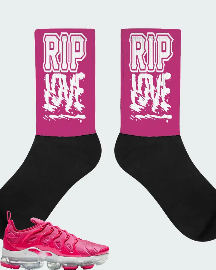 Nike Air VaporMax Plus Fireberry (Women's) Matching Socks