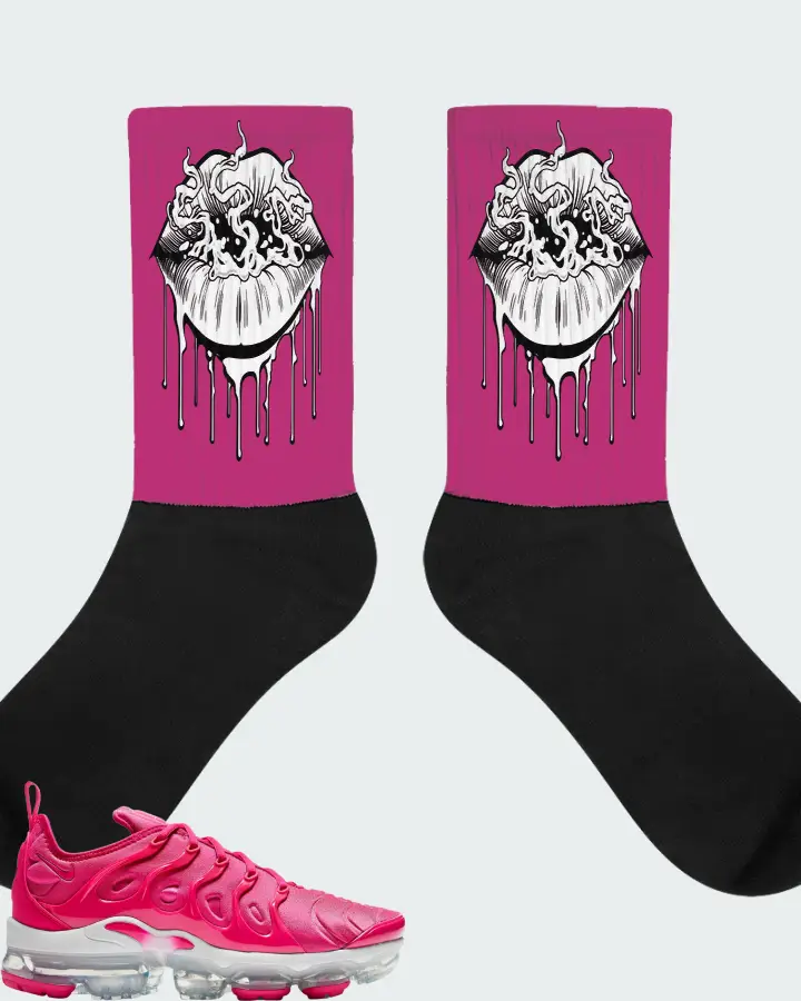 Nike Air VaporMax Plus Fireberry (Women's) Matching Socks