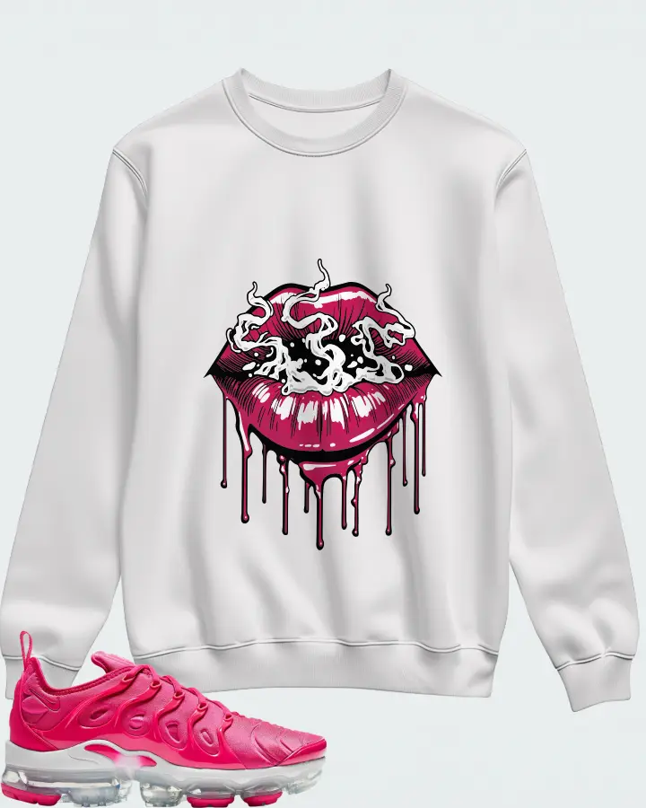 Nike Air VaporMax Plus Fireberry (Women's) Matching Sweatshirt
