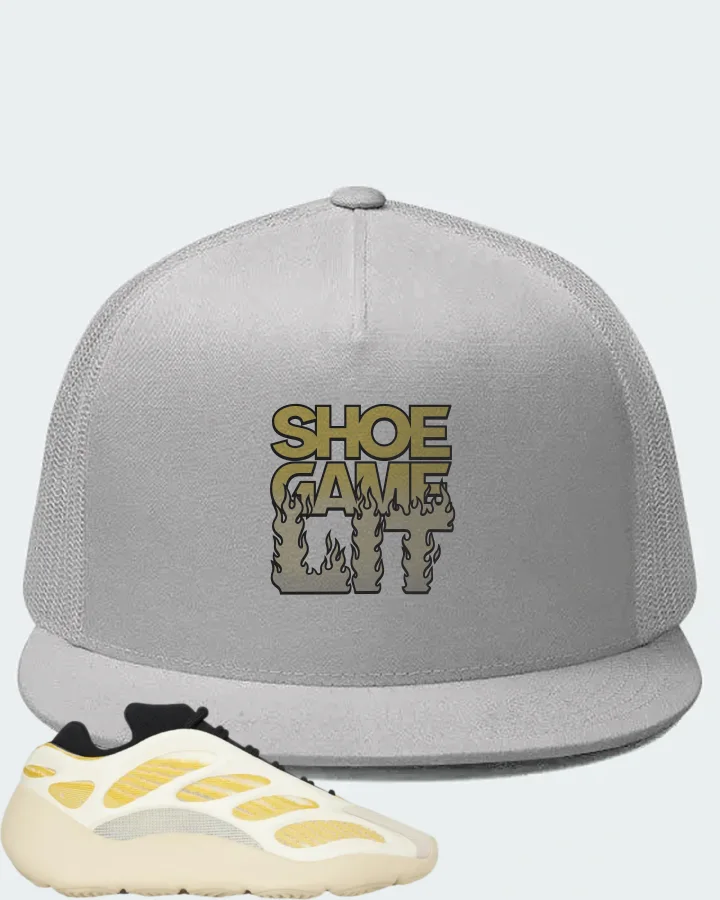adidas Yeezy 700 V3 Sneaker Matching White Hat - Shoe Game Lit Refreshed