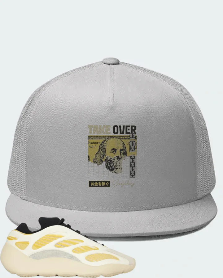 adidas Yeezy 700 V3 Sneaker Matching White Hat - Take Over