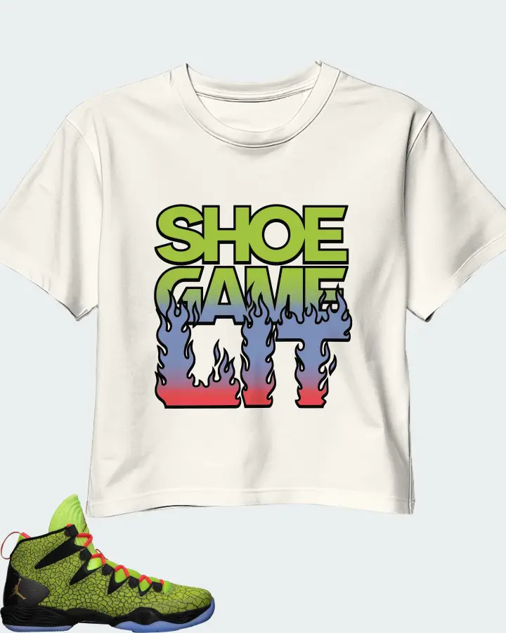 Jordan XX8 SE Sneaker Matching Ecru White Crop Top - Shoe Game Lit Refreshed