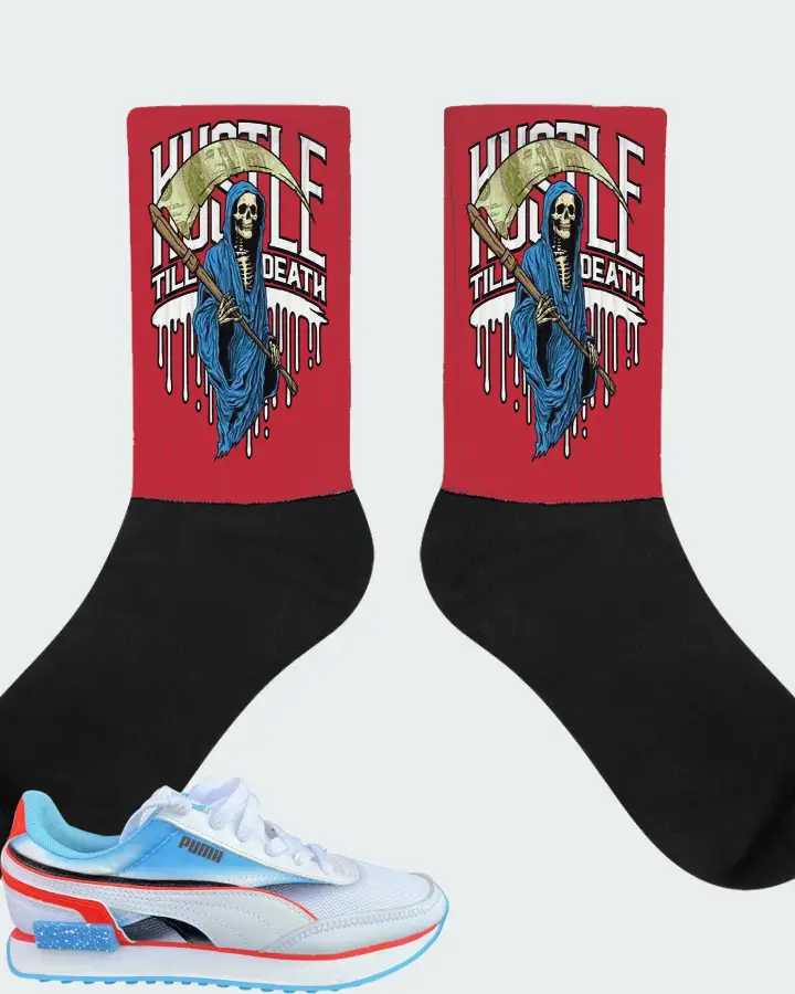 Puma Future Rider Airbrush Multicolor Matching Socks