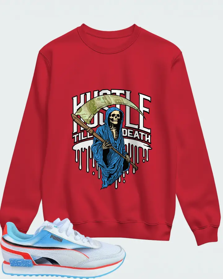 Puma Future Rider Airbrush Multicolor Matching Sweatshirt