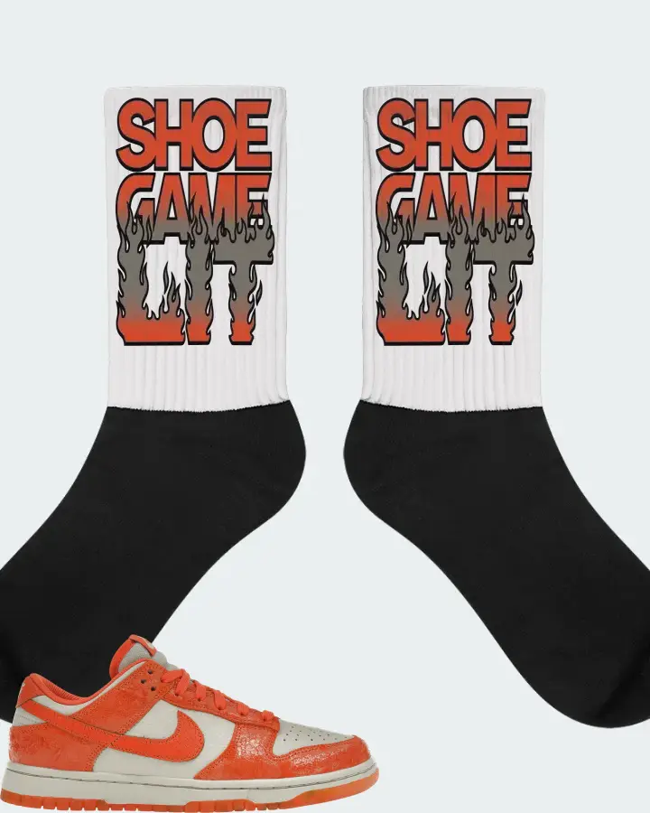 Nike Dunk Low Sneaker Matching White Socks - Shoe Game Lit Refreshed