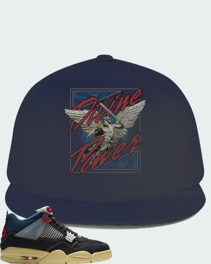 Union LA x Air Jordan 4 Retro Off Noir Matching Hat