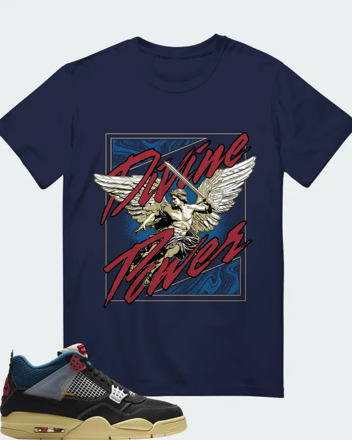 Union LA x Air Jordan 4 Retro Off Noir Matching T-Shirt