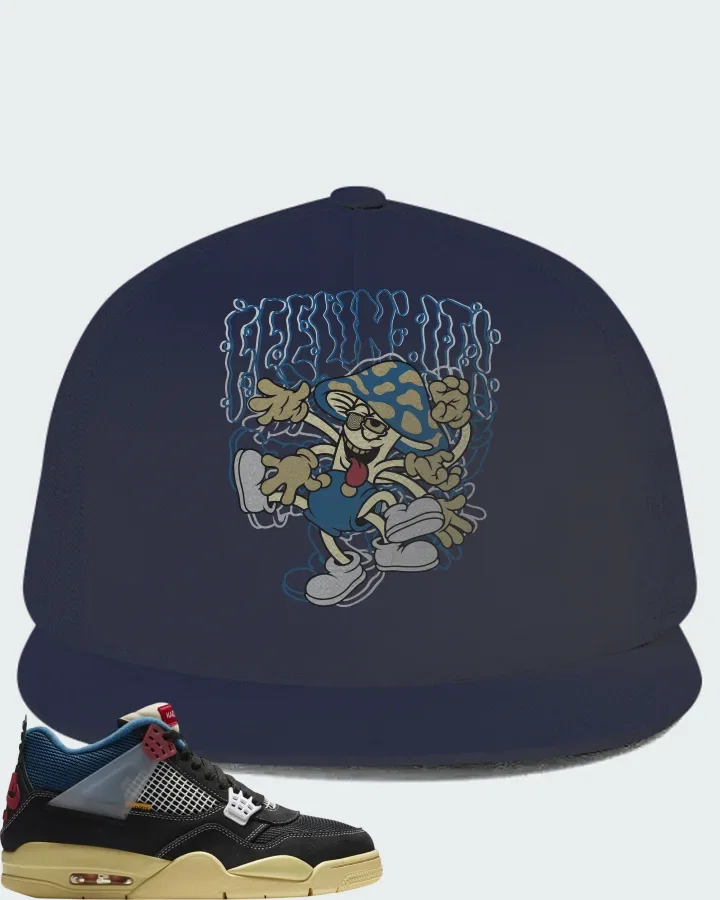 Union LA x Air Jordan 4 Retro Off Noir Matching Hat