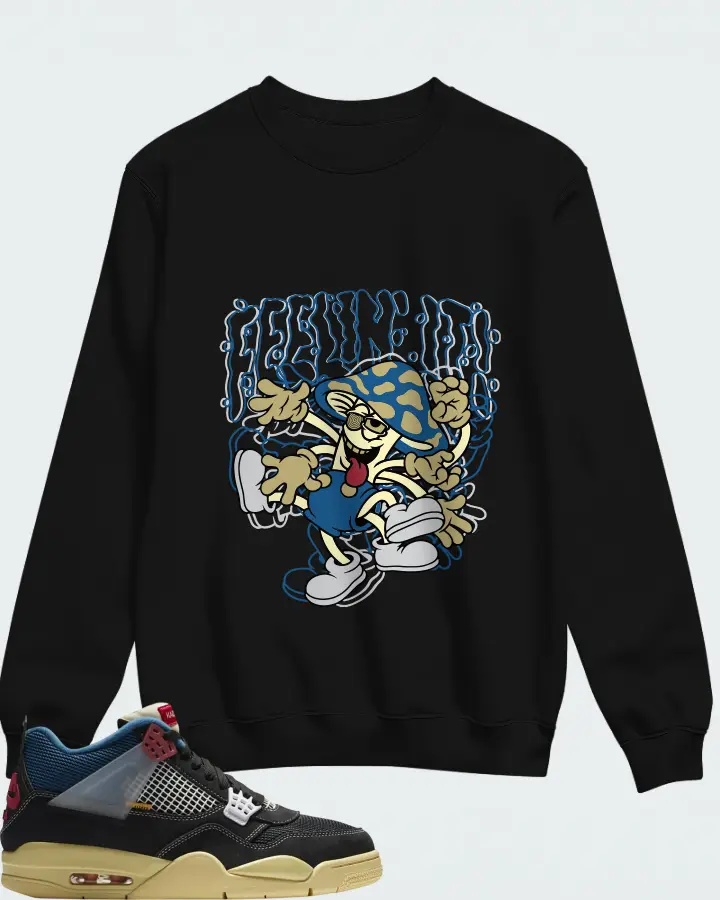 Union LA x Air Jordan 4 Retro Off Noir Matching Sweatshirt