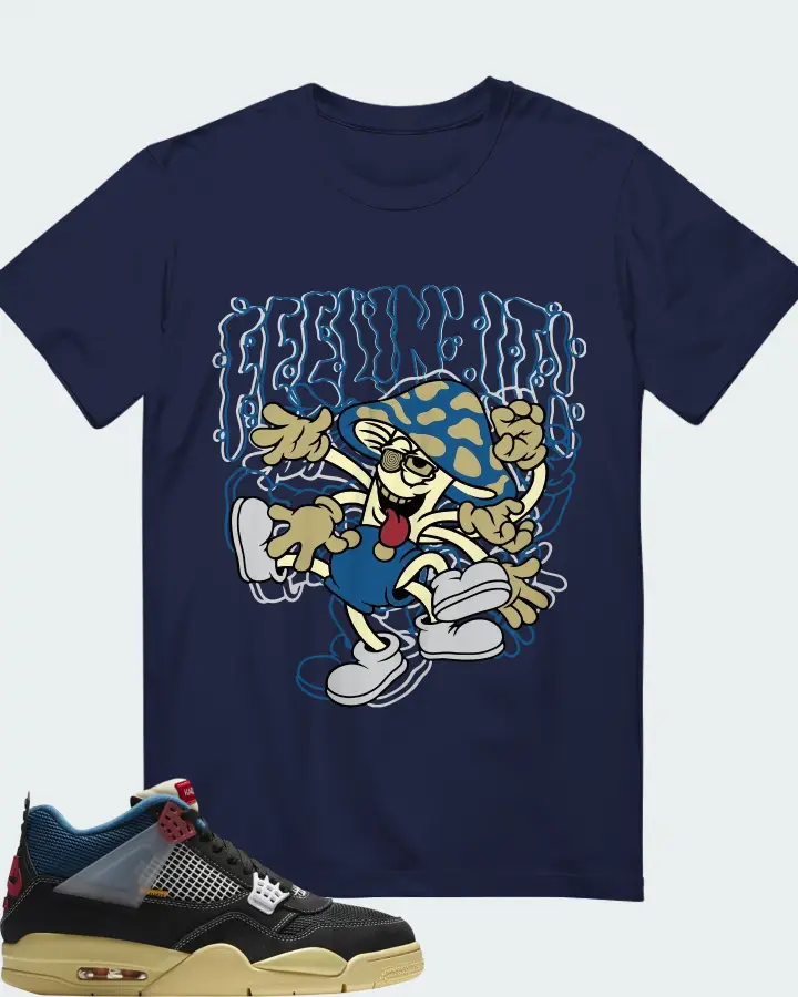 Union LA x Air Jordan 4 Retro Off Noir Matching T-Shirt