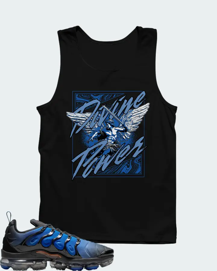 Nike Air VaporMax Plus Blue  Matching Tank Top