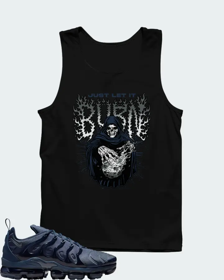 Nike Air VaporMax Plus Thunder Blue Matching Tank Top