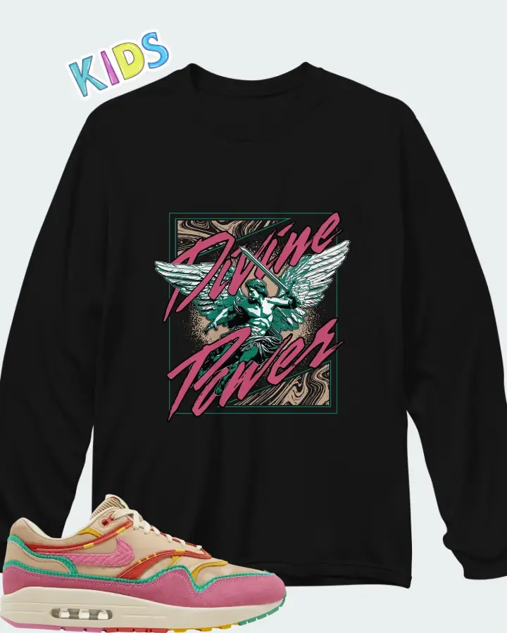 Nike Air Max 1 Familia Matching Kid's Long Sleeve T-Shirt