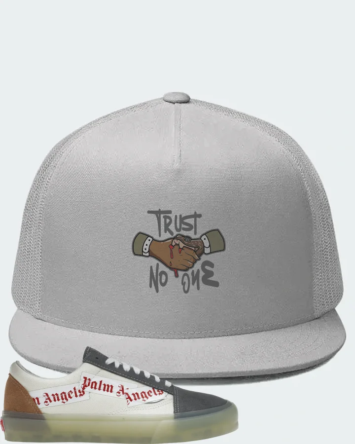 Vans Old Skool VLT LX Sneaker Matching White Hat - Trust No One
