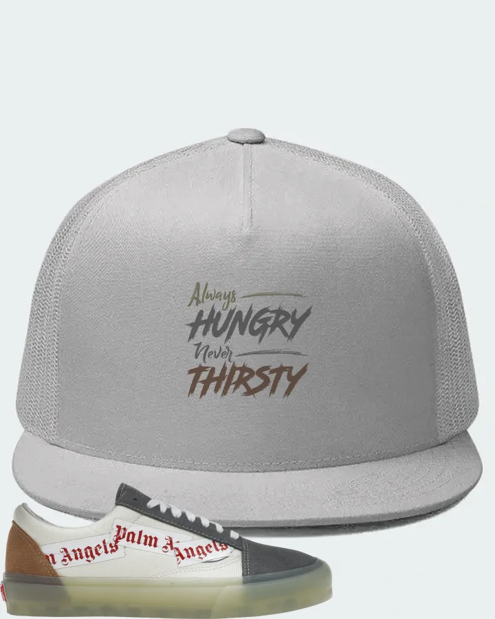 Vans Old Skool VLT LX Sneaker Matching White Hat - Always HUNGRY Never THIRSTY