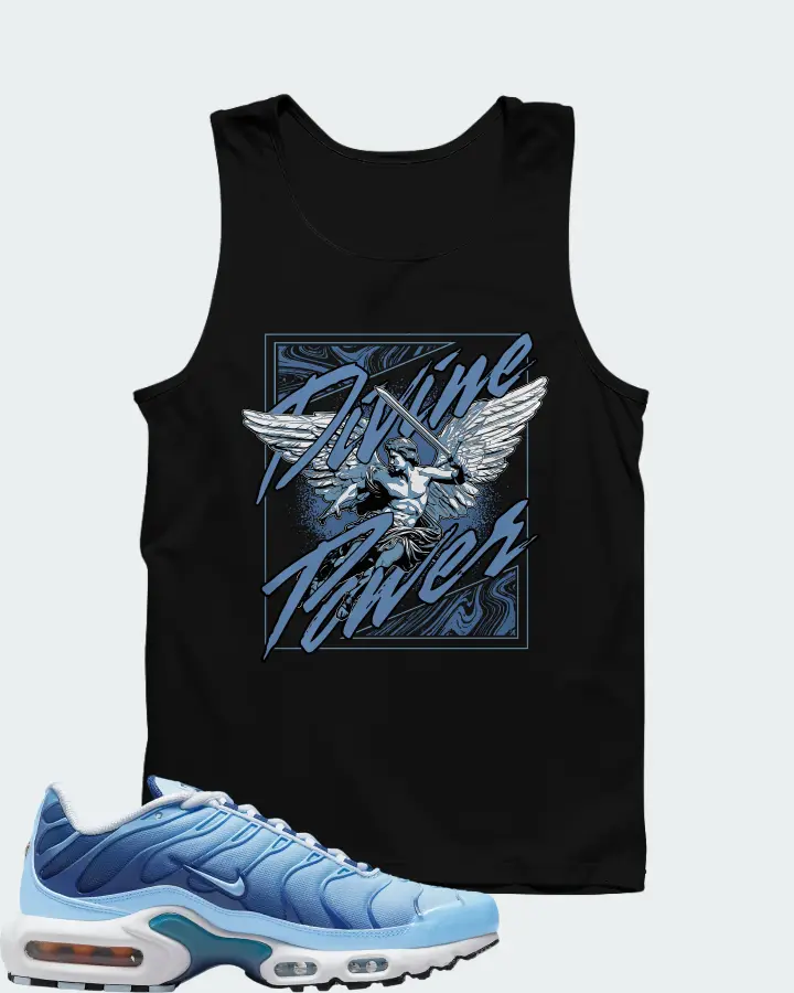 Nike Air Max Plus University Blue Gradient Matching Tank Top