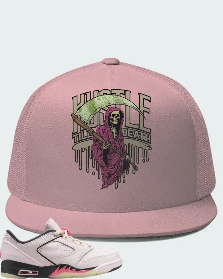 Air Jordan Sixty Plus Low Pearl Pink Anthracite Matching Hat