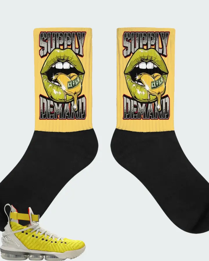 HFR x Nike LeBron 16 Harlem Stage Matching Socks