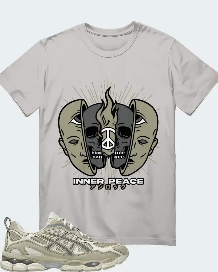 ASICS Gel NYC RGD Smoke Grey Wool Matching T-Shirt