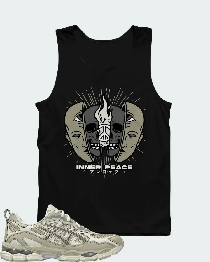 ASICS Gel NYC RGD Smoke Grey Wool Matching Tank Top