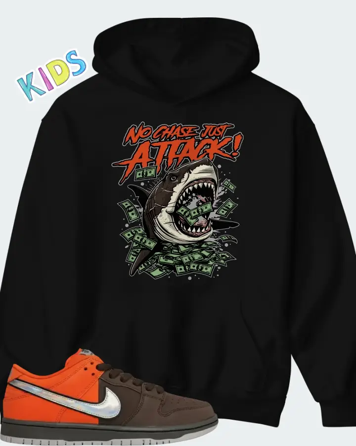 Nike SB Dunk Low Muni Fast Pass Matching Kid's Hoodie