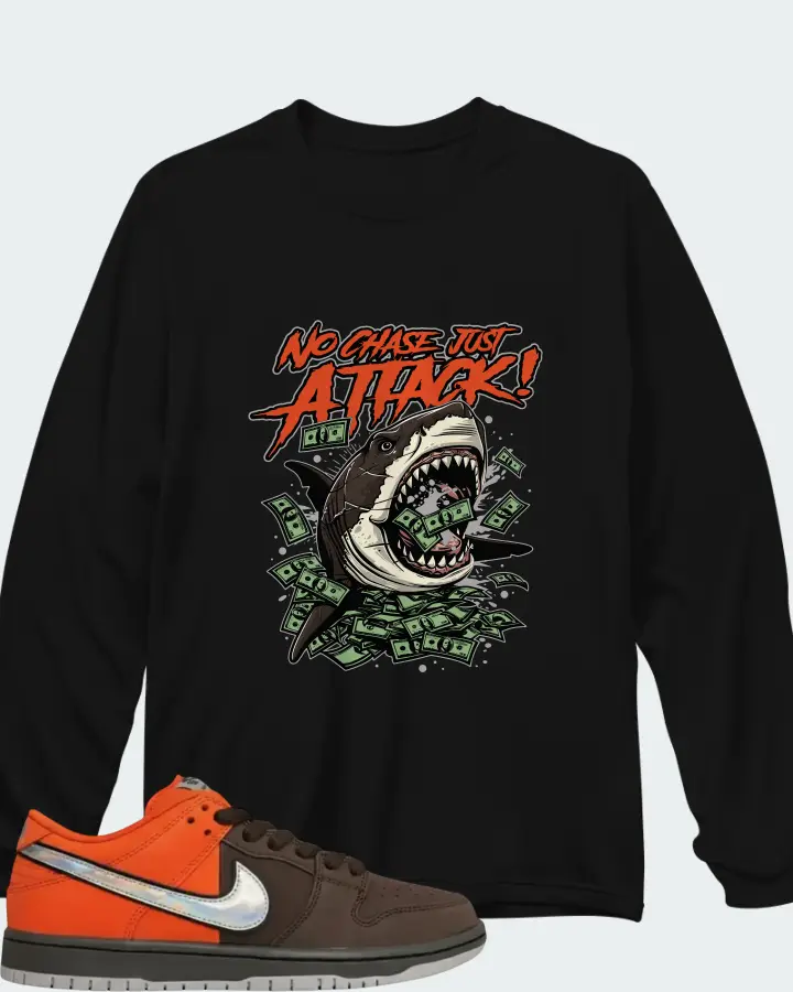 Nike SB Dunk Low Muni Fast Pass Matching Long Sleeve T-Shirt
