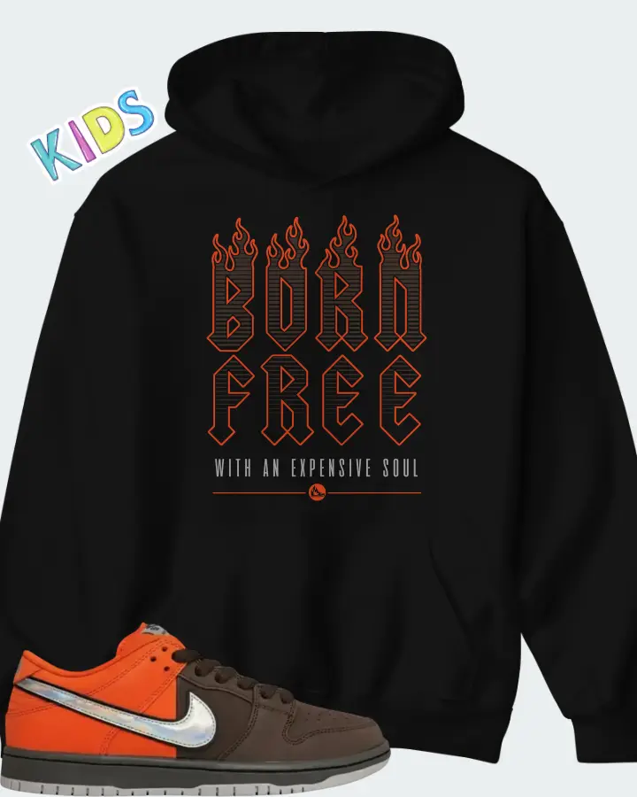 Nike SB Dunk Low Muni Fast Pass Matching Kid's Hoodie