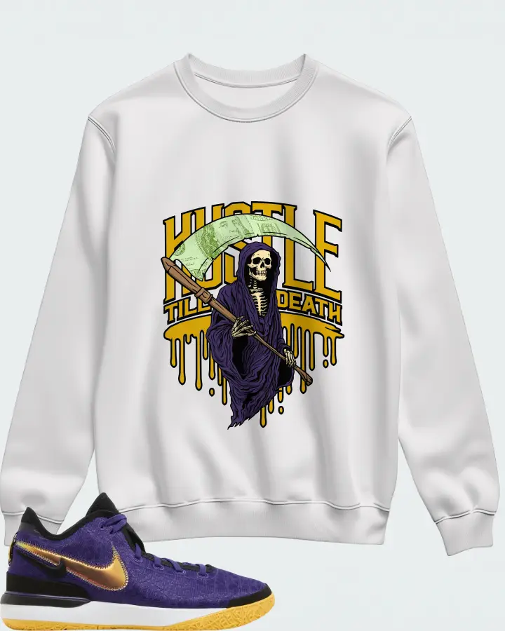 Nike Zoom LeBron NXXT Gen Lakers Matching Sweatshirt