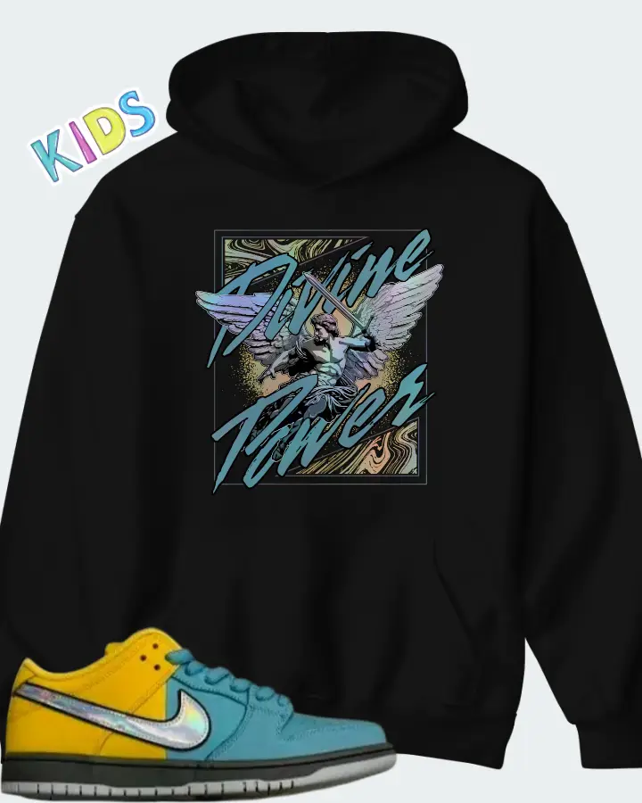 Nike SB Dunk Muni Fast Pass Lightning Matching Kid's Hoodie