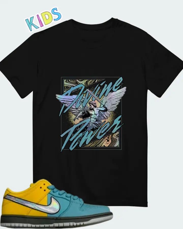 Nike SB Dunk Muni Fast Pass Lightning Matching Kid's T-Shirt