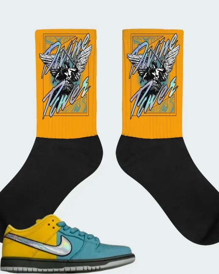 Nike SB Dunk Muni Fast Pass Lightning Matching Socks