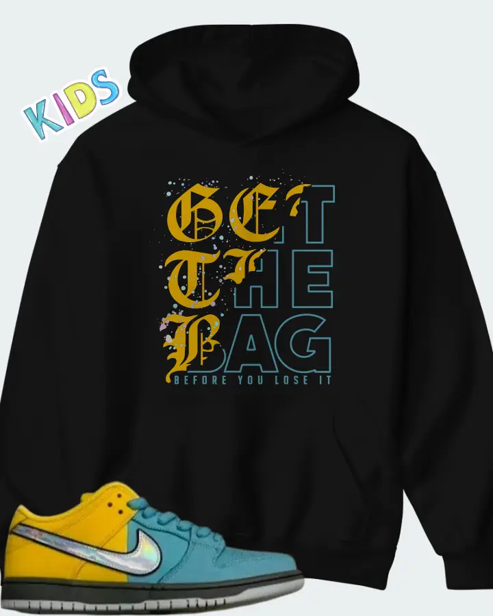 Nike SB Dunk Muni Fast Pass Lightning Matching Kid's Hoodie