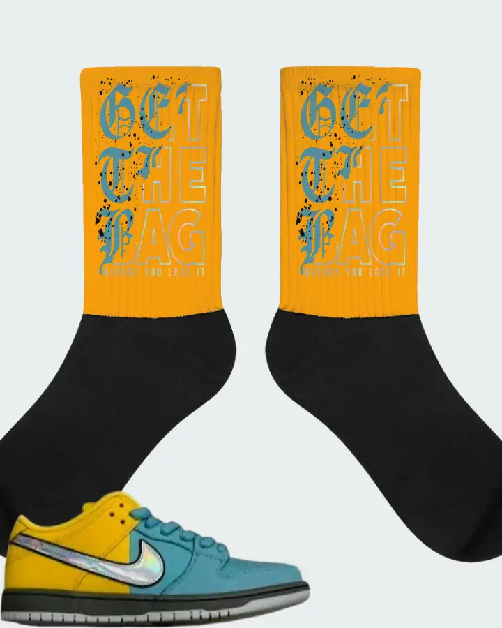 Nike SB Dunk Muni Fast Pass Lightning Matching Socks